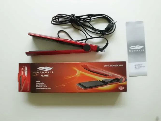 Prancha Cabelo Chapinha Profissional 200°c Cerâmica Real