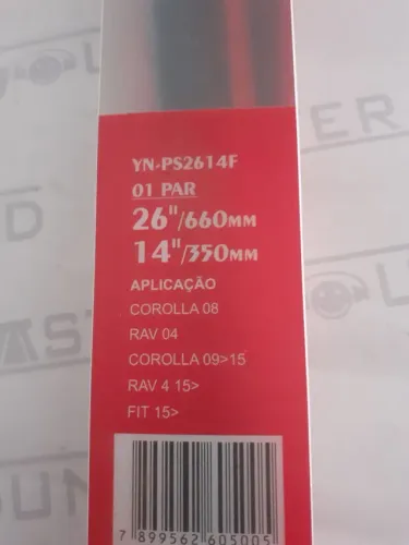 Palheta dianteira. Específica para: Corolla 08/15. Rav 04.H Fit 15. Nova. Colocada.