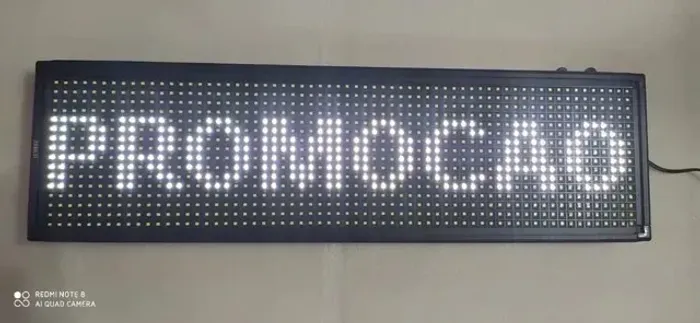 Painel led 100x20 Wi-Fi (Black Friday) R$ 499,00