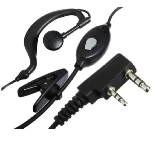 Kit 2 Fone Ouvido Rádio Ht Baofeng 777 Kenwood Uv5r 888s