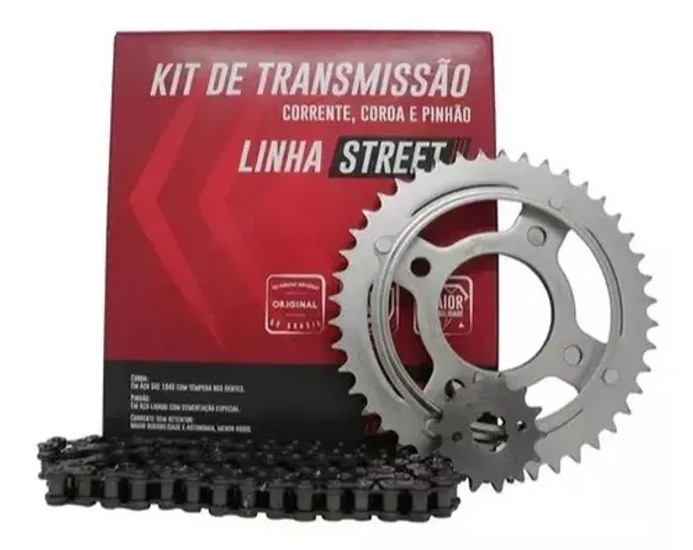 Kit Transmissão Relação Titan/Fan 125 00/08 Did (Entrega Grátis)