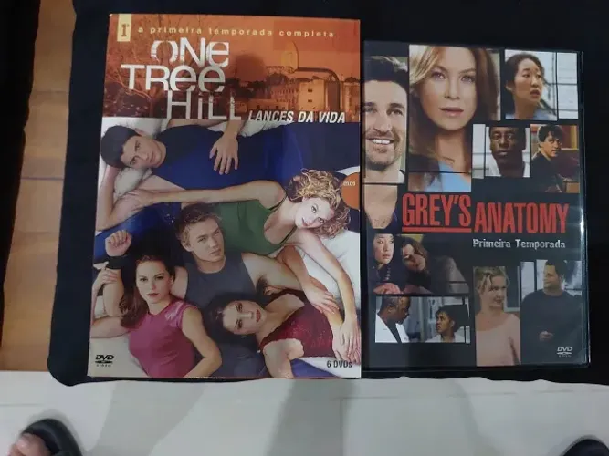 DVDs séries One tree Hill e Grey's Anatomy