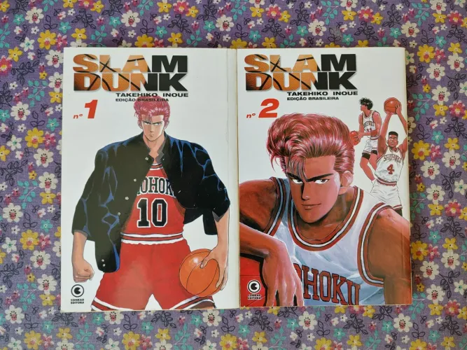 Mangás Slam Dunk - Volumes 1 e 2