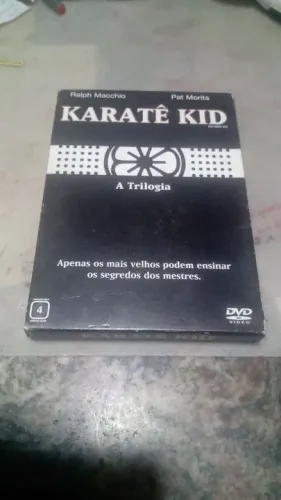 DVD karate kid A trilogia original usado perfeito