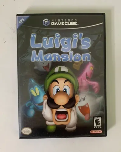 Jogo Luigi's Mansion Para Nintendo Game Cube (Original, Completo) *leia descrição*