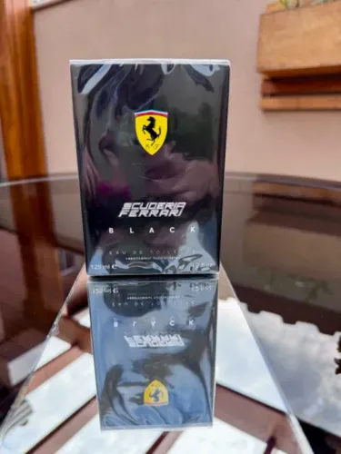 Perfume Masculino Ferrari Black Original 125ML lacrado original. 