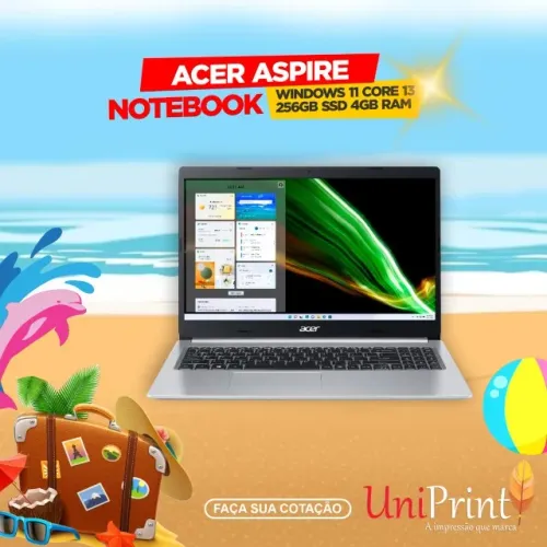 notebook samsung NP550 15.6 I3 4GB 256GB W11 zero