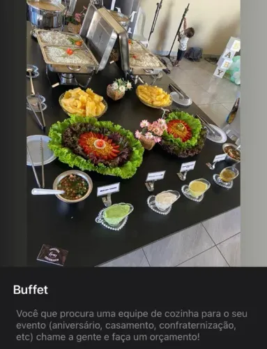 Buffet para eventos