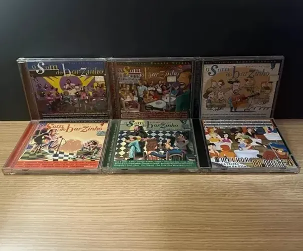Cd: O Som Do Barzinho Do 1 Ao 5 + O Melhor Da Noite - Raro