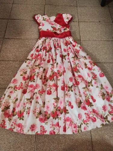 Vestido florido infantil 