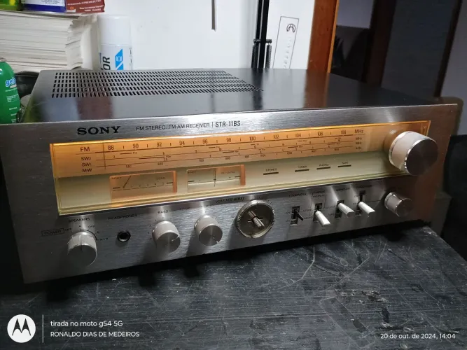 RECEIVER ( sem áudios nenhum totalmente mudo)
