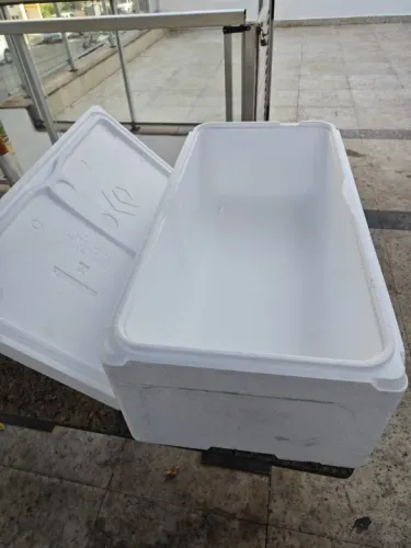 Caixa de Isopor - Ideal para Transporte de Alimentos e Bebidas