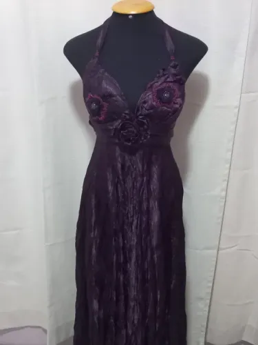 Vestido berinjela