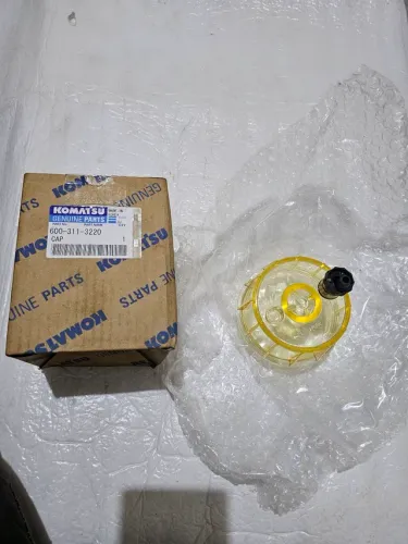 Escavadeira komatsu pc200 pc400 copo pré filtro combustível novo original 6003113220