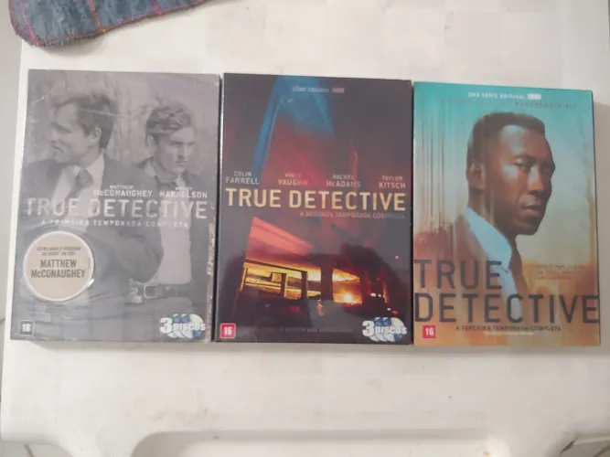 Box Dvds True Detective - Temporadas 1 . 2 . 3