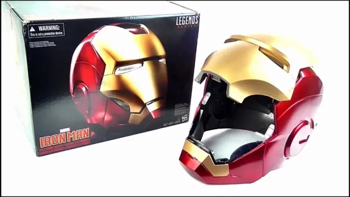 Capacete Máscara Iron Man Homem de Ferro Hasbro Marvel Legends Novo