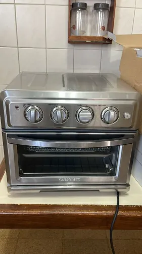 Forno Elétrico Cuisinart TOA-60W - Air Fryer 7 em 1 - Semi-novo