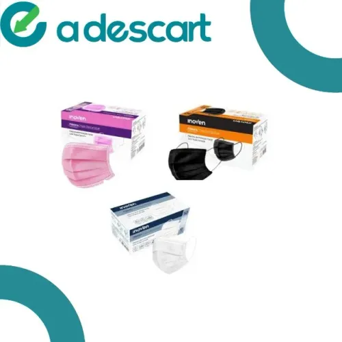 MASCARA DESCARTAVEL - CAIXA COM 50