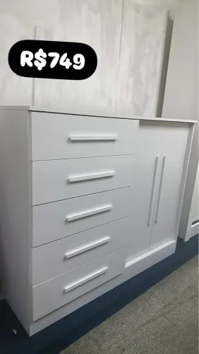 Cômoda grande com sapateira nova