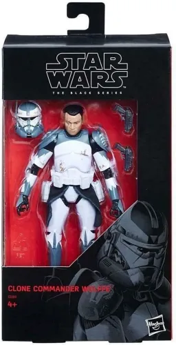 Boneco Star Wars Clone Commander Wolffe - The Black Series