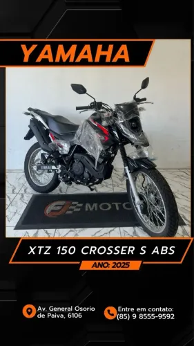 Yamaha XTZ 150 CROSSER S ano 2025,Zero km emplacada