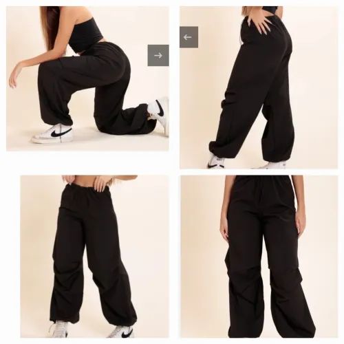 Calça parachute - Tamanho g