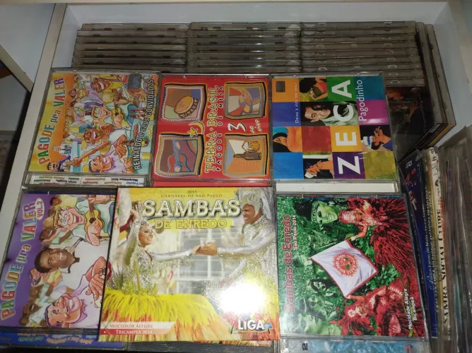 CD e DVD música (diversos)