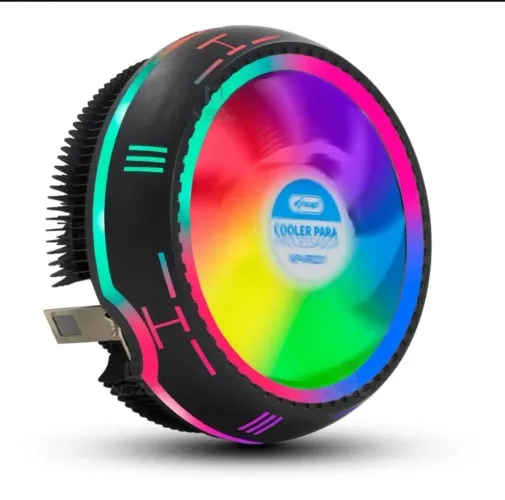 Cooler Cpu Led RGB para Intel 1200 775 1150 1151 1155 e Ryzen Am3 Am4
