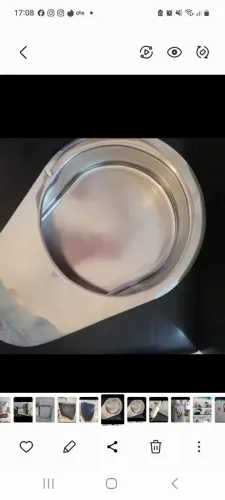 Arrastadeira em aço inox