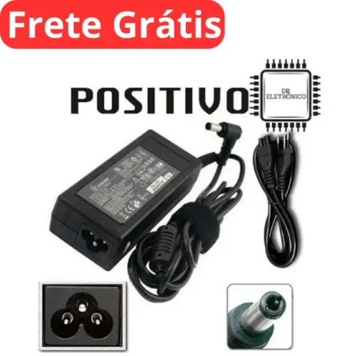 FONTE CARREGADOR NOTEBOOK POSITIVO/ASUS/CCE/TOSHIBA 