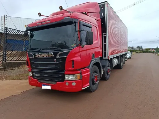 Scania P 310 8x2 Bitruck 2014 Baú Câmara Fria 2019 R$ 460.000,00