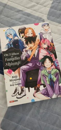 Os Filhos da Família Shiunji vol 1 com todos os brindes