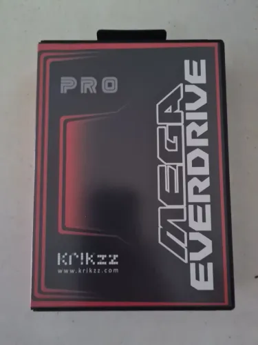 cartucho mega everdrive pro krizz - NOVO