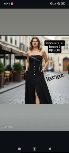 Vestido Tomara que caia Lez a Lez