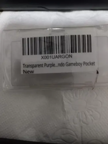 Tampa traseira Game Boy Pocket Roxo