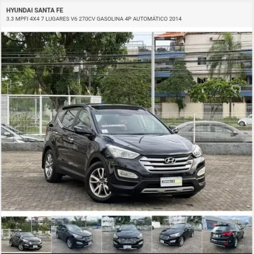 Hyundai Santa Fe GLS 3.3 V6 4X4 Tiptronic 2014