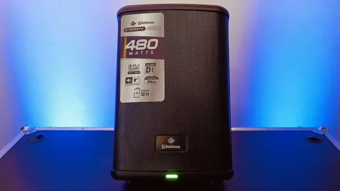 Caixa Ativa Compacta Portátil Waldman Eternity ET-480 Bateria Recarregável 