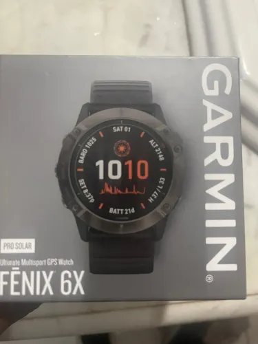 Garmin Fenix 6X Pro Solar - Relógio Multiesportivo