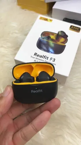 Fone de ouvido Realfit F3 -  TWS com ANC