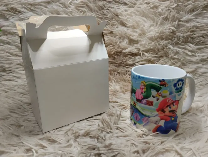 Caneca personalizada Super Mario Bros fabricamos por encomenda leia a descrição.