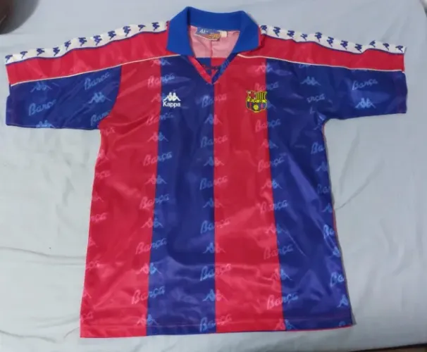Camisa Barcelona Kappa 94/95 n10 ( Romário ) G