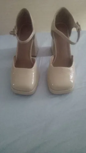 Sapato meia pata (Usaflex) bege 36