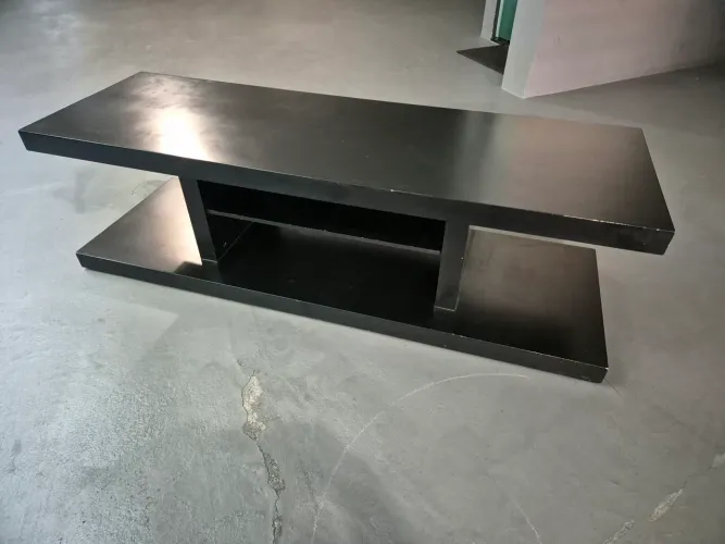 Rack laca preto tv até 85" 