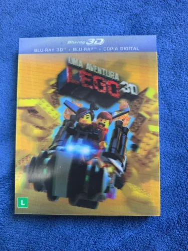 Uma Aventura LEGO Blu-Ray e Blu-Ray 3D (original)