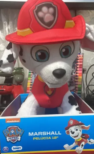 Pelúcia Patrulha Canina Marshall