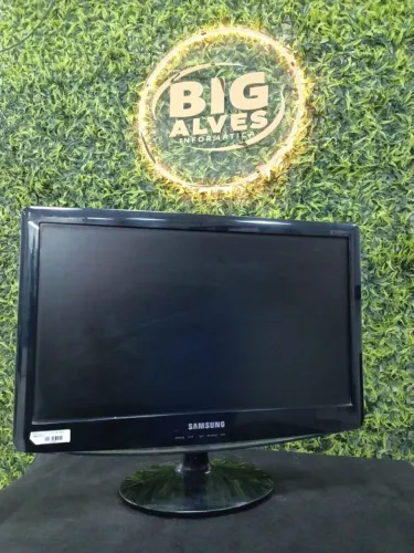 Monitor 20" Lcd Widescreen Seminovo - Big Alves Informática