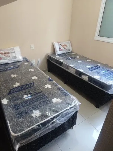 Cama solteiro completa Gazin Colchão D-33 + base box
