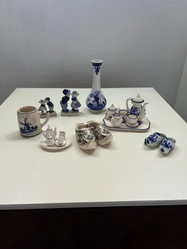 Coleção de miniaturas holandesas