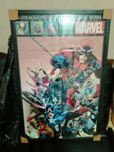 Quadro da coleção Graphic Novel da Marvel 