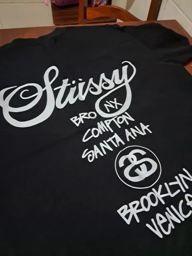 Camiseta Stussy Original - Black